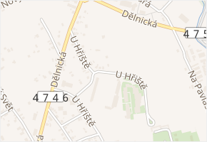 U Hřiště v obci Havířov - mapa ulice