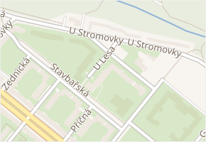U Lesa v obci Havířov - mapa ulice