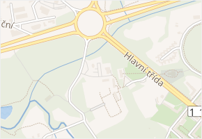 U Motelu v obci Havířov - mapa ulice