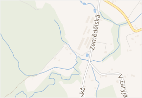 U Nádrže v obci Havířov - mapa ulice