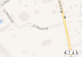 U Plnírny v obci Havířov - mapa ulice