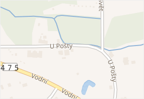 U Pošty v obci Havířov - mapa ulice