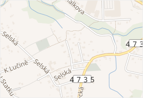 U Zborůvky v obci Havířov - mapa ulice