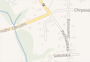 V Zahradách v obci Havířov - mapa ulice