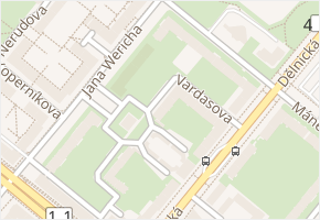 Vardasova v obci Havířov - mapa ulice