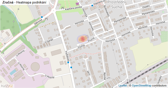 Zručná - mapa podnikání
