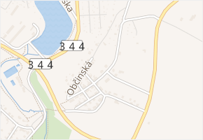 Břevnická v obci Havlíčkův Brod - mapa ulice