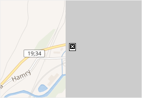 Hamry v obci Havlíčkův Brod - mapa ulice