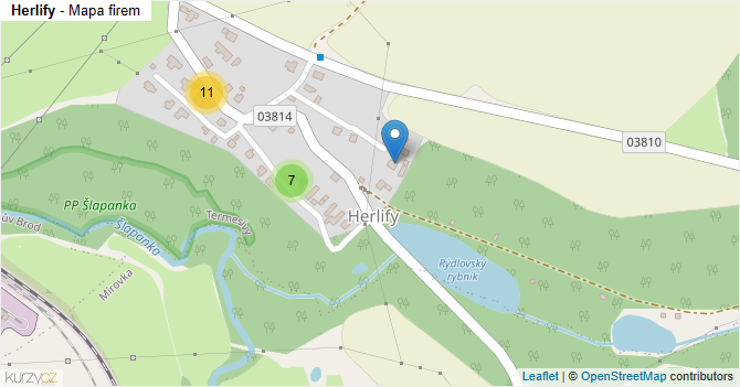 Herlify - mapa firem