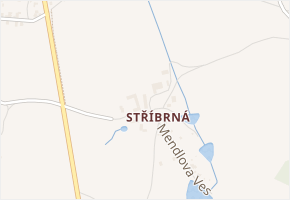 Mendlova Ves v obci Havlíčkův Brod - mapa ulice