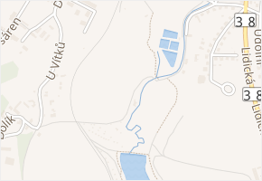 Na Riviéře v obci Havlíčkův Brod - mapa ulice