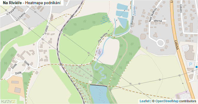 Na Riviéře - mapa podnikání
