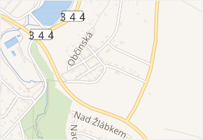 Na Úpatí v obci Havlíčkův Brod - mapa ulice