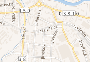 Nad Tratí v obci Havlíčkův Brod - mapa ulice