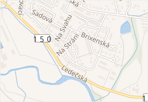 Spišská v obci Havlíčkův Brod - mapa ulice