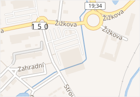 Strojírenská v obci Havlíčkův Brod - mapa ulice