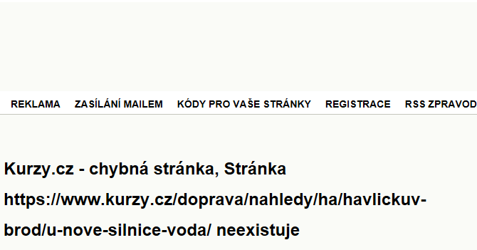 U Nové silnice - záplavové mapy stoleté vody
