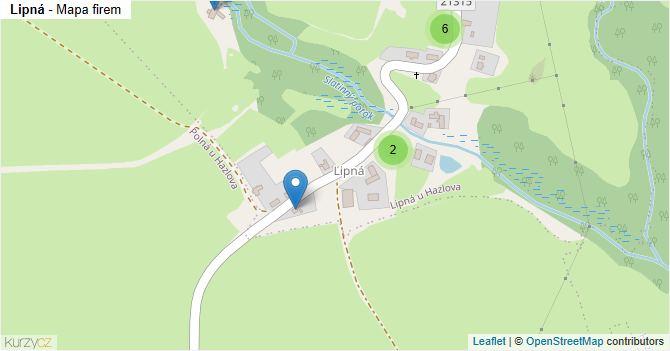 Lipná - mapa firem