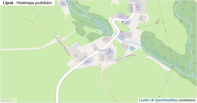 Lipná - mapa podnikání