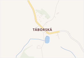 Vlastislav v obci Hazlov - mapa části obce