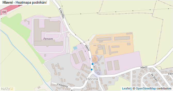 Hlavní - mapa podnikání