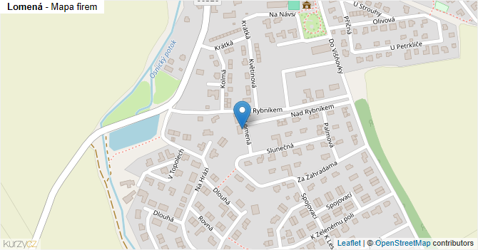 Lomená - mapa firem