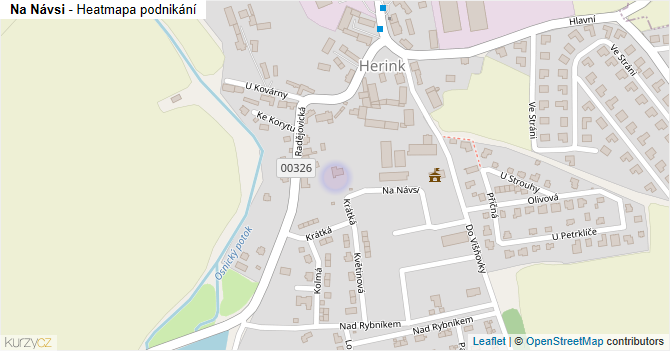 Na Návsi - mapa podnikání