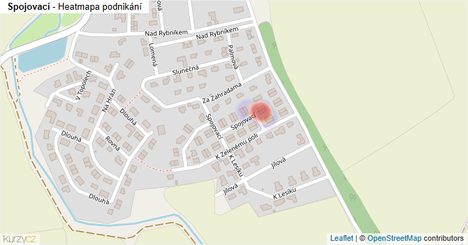 Spojovací - mapa podnikání