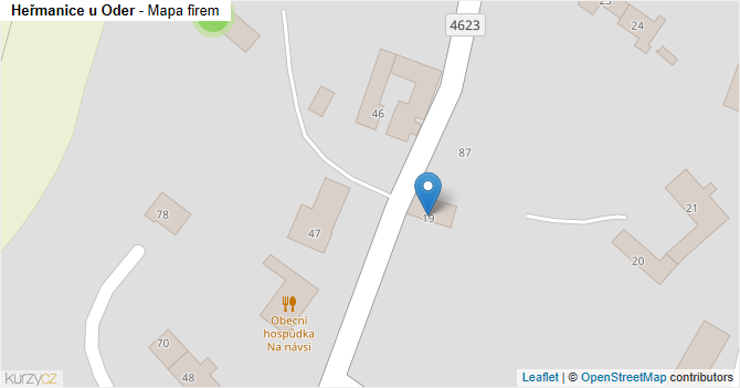 Heřmanice u Oder - mapa firem