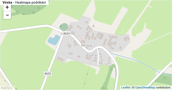 Véska - mapa podnikání