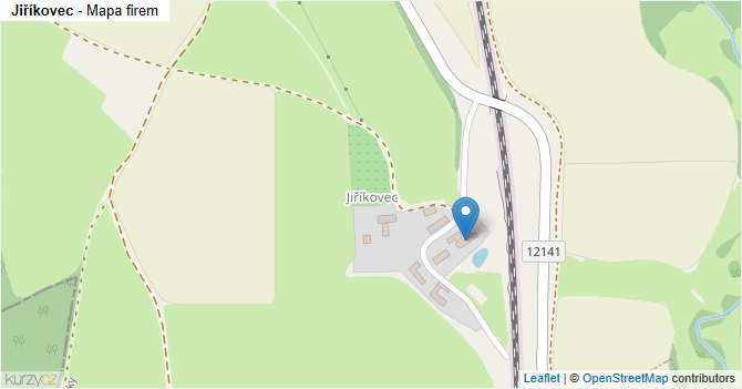 Jiříkovec - mapa firem
