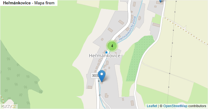 Heřmánkovice - mapa firem