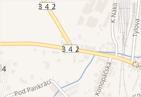 Čáslavská v obci Heřmanův Městec - mapa ulice