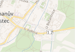 Jarkovského v obci Heřmanův Městec - mapa ulice