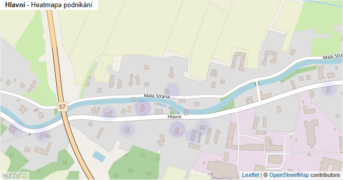 Hlavní - mapa podnikání