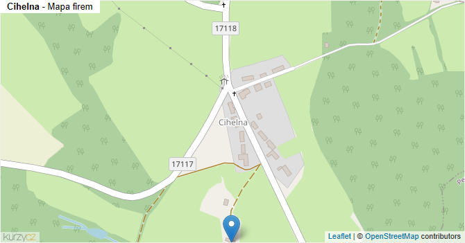 Cihelna - mapa firem