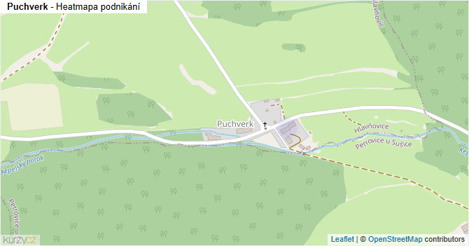 Puchverk - mapa podnikání