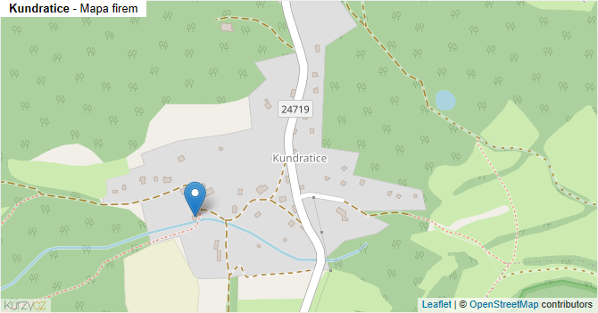 Kundratice - mapa firem