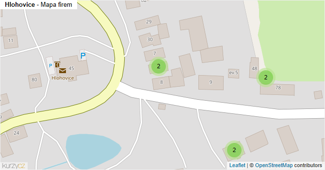 Hlohovice - mapa firem