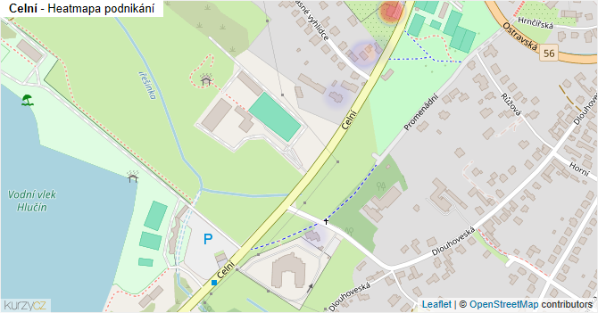 Celní - mapa podnikání