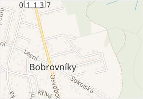 K Lomům v obci Hlučín - mapa ulice