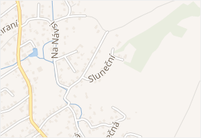 Slunečná v obci Hlučín - mapa ulice