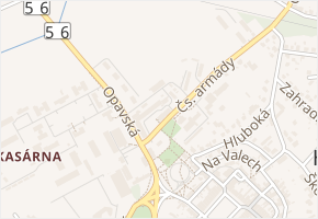 Ve Statku v obci Hlučín - mapa ulice