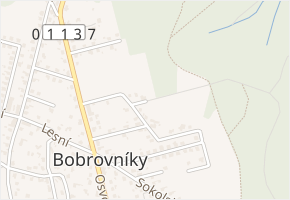 Větrná v obci Hlučín - mapa ulice