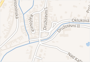 Družstevní I v obci Hluk - mapa ulice