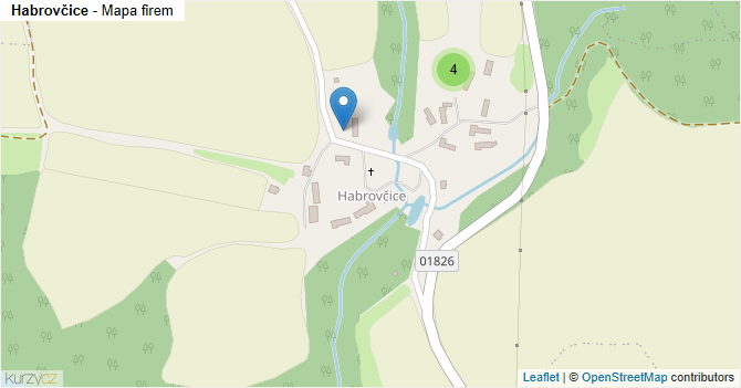 Habrovčice - mapa firem