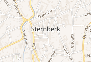 Strukov v obci Hnojice - mapa ulice