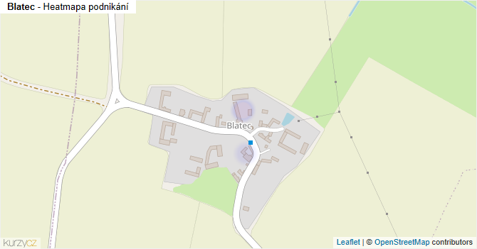 Blatec - mapa podnikání
