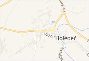 Měcholupská v obci Holedeč - mapa ulice