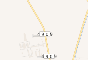 Bořenovská v obci Holešov - mapa ulice